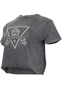 Concepts Sport Colorado Rapids Womens Charcoal Market Short Sleeve T-Shirt