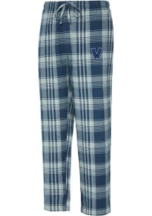 Villanova Wildcats Mens Navy Blue Region Plaid Sleep Pants