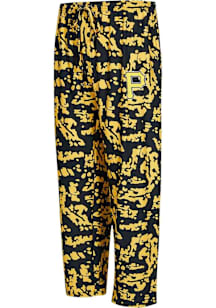 Concepts Sport Pittsburgh Pirates Mens Black Record Sleep Pants
