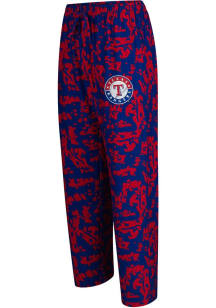 Texas Rangers Mens Blue Record Sleep Pants