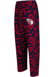 Cleveland Guardians Mens Navy Blue Record Sleep Pants