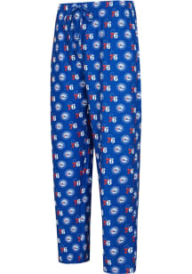 Concepts Sport Philadelphia 76ers Mens Blue Record Sleep Pants