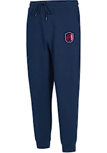 Concepts Sport St Louis City SC Mens Navy Blue Elevation Fashion Sweatpants