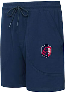 Concepts Sport St Louis City SC Mens Navy Blue Elevation Shorts