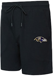 Concepts Sport Baltimore Ravens Mens Black Elevation Shorts