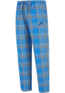 Detroit Lions Mens Blue Region Sleep Pants