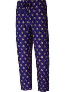 Minnesota Vikings Mens Purple Record Sleep Pants