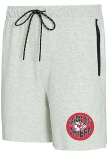 Kansas City Chiefs Mens Grey Banded Shorts