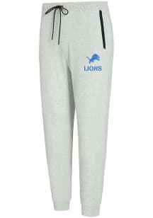 Concepts Sport Detroit Lions Mens Grey Banded Fashion Sweatpants