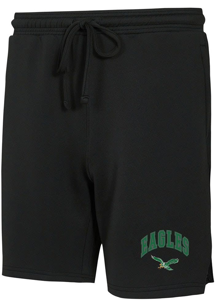 Philadelphia Eagles Mens Concepts Sport BLACK Rally Shorts 56203795