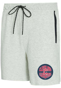 Cleveland Guardians Mens Grey Banded Shorts