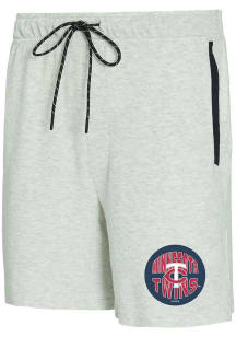 Concepts Sport Minnesota Twins Mens Grey Banded Shorts