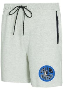 Concepts Sport Dallas Mavericks Mens Grey Banded Shorts