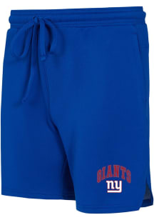Concepts Sport New York Giants Mens Blue Rally Shorts