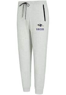 Concepts Sport Baltimore Ravens Mens Grey Banded Fashion Sweatpants