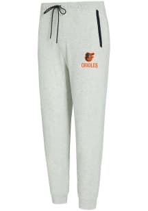 Baltimore Orioles Mens Grey Banded Fashion Sweatpants