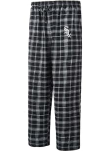 Chicago White Sox Mens Black Ledger Sleep Pants