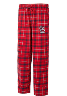 St Louis Cardinals Mens Red Ledger Sleep Pants