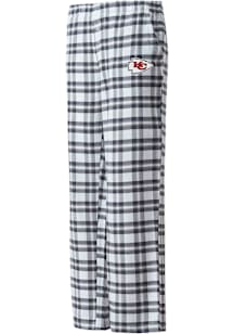 Concepts Sport Kansas City Chiefs Womens Charcoal Flannel Loungewear Sleep Pants