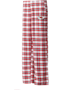 Concepts Sport Kansas City Chiefs Womens Red Flannel Loungewear Sleep Pants