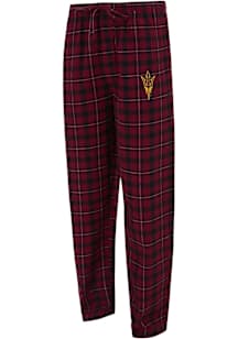 Concepts Sport Arizona State Sun Devils Mens Maroon Plaid Hawthorn Sleep Pants