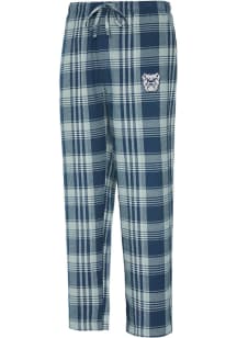 Butler Bulldogs Mens Navy Blue Region Plaid Sleep Pants