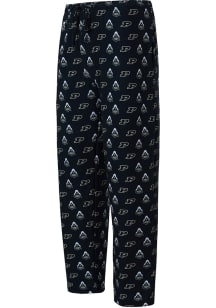 Mens Black Purdue Boilermakers Record Loungewear Sleep Pants