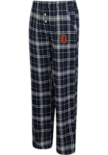 Concepts Sport Detroit Tigers Womens Navy Blue Flannel Loungewear Sleep Pants