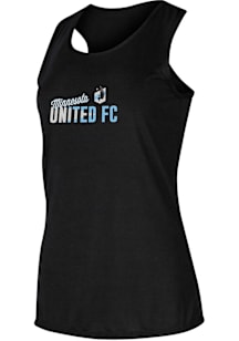 Concepts Sport Minnesota United FC Womens Black Marathon Tank Top