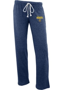 Denver Nuggets Womens Navy Blue Quest Loungewear Sleep Pants
