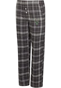 Concepts Sport Milwaukee Bucks Womens Charcoal Flannel Loungewear Sleep Pants