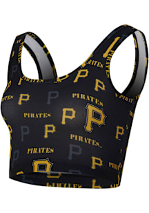 Concepts Sport Pittsburgh Pirates Womens Black Mosaic Tank Top