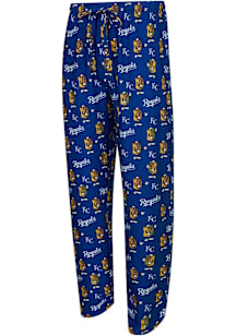 Concepts Sport Kansas City Royals Mens Blue Hot Dog Race Sleep Pants