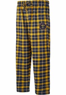 Denver Nuggets Mens Gold Ledger Sleep Pants