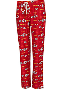Concepts Sport Kansas City Chiefs Womens Red Mosaic Loungewear Sleep Pants