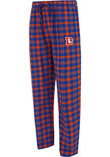 Concepts Sport Denver Broncos Mens Blue Retro Hawthorn Sleep Pants