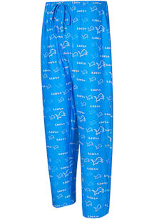Concepts Sport Detroit Lions Mens Blue Mosaic Sleep Pants