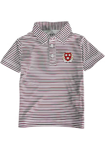 Harvard Crimson Toddler Crimson Carson Short Sleeve Polo Shirt