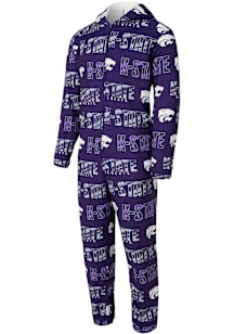 Mens K-State Wildcats Purple Concepts Sport Shuffle Loungewear Sleep Pants