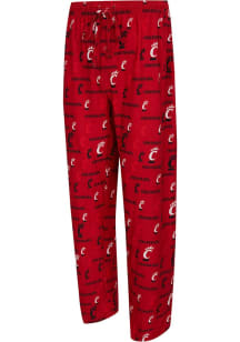 Mens Cincinnati Bearcats Red Concepts Sport Mosaic Loungewear Sleep Pants