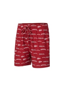 Mens Indiana Hoosiers Cardinal Concepts Sport Mosaic Shorts