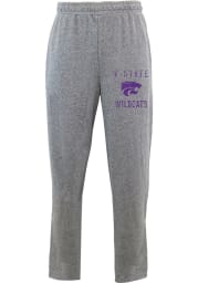 K-State Wildcats Mens Grey Mainstream Fashion Sweatpants