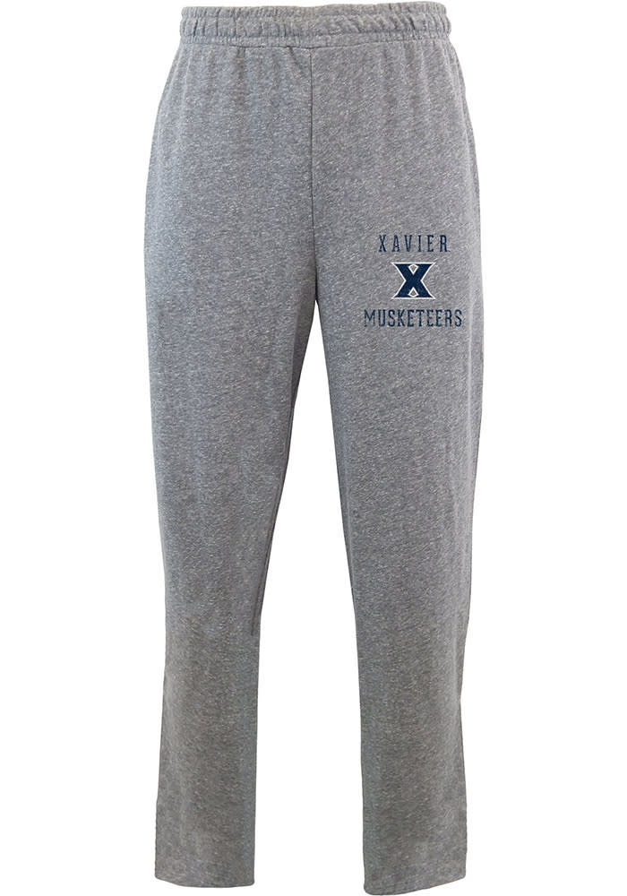 Xavier Musketeers Mens Grey Mainstream Fashion Sweatpants