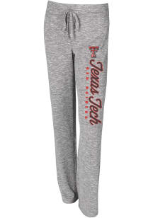 Texas Tech Red Raiders Womens Grey Layover Loungewear Sleep Pants