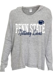 Penn State Nittany Lions Womens Grey Reprise Hooded Sweatshirt