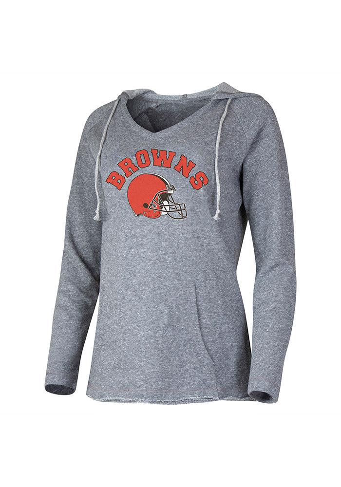 Cleveland Browns Womens Mainstream Hoodie - Grey