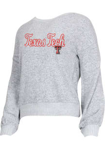Texas Tech Red Raiders Womens Grey Venture Loungewear Sleep Shirt