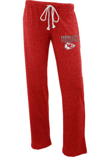 Kansas City Chiefs Womens Red Quest Loungewear Sleep Pants