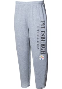 Pittsburgh Steelers Mens Grey Mainstream Fashion Sweatpants