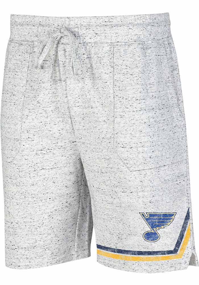 St Louis Blues Mens Grey Throttle Shorts